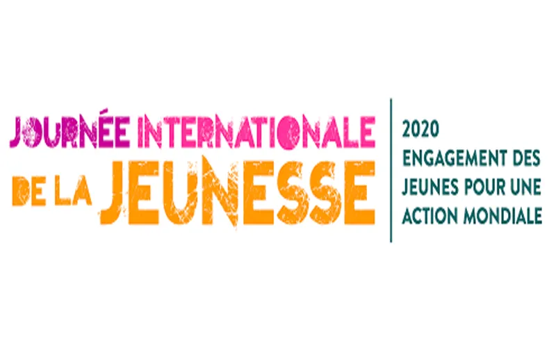 Logo pour la Journée internationale de la jeunesse 2020 Nations Unies