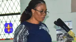 Theresa Patience Sanyatwe, responsable de la protection de l'enfance à la Conférence des évêques catholiques du Zimbabwe (ZCBC). Crédit : IMBISA / 